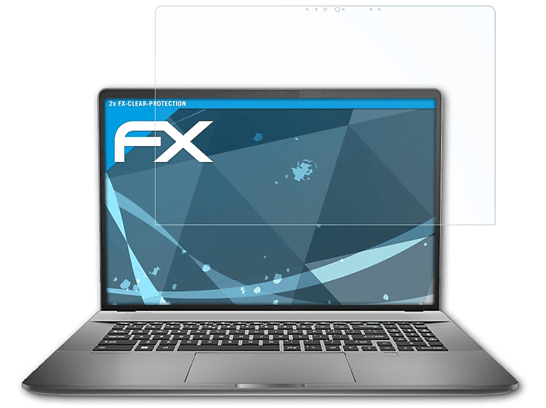 Displayschutz(für FX-Clear ATFOLIX 2x Creator MSI Z17)