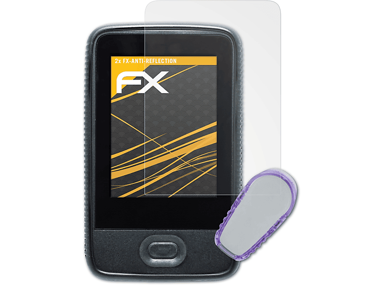 ATFOLIX 2x FX-Antireflex Displayschutz(für Dexcom G6)