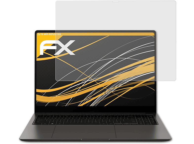 Samsung Galaxy FX-Antireflex Displayschutz(für Book3 ATFOLIX 2x Ultra)