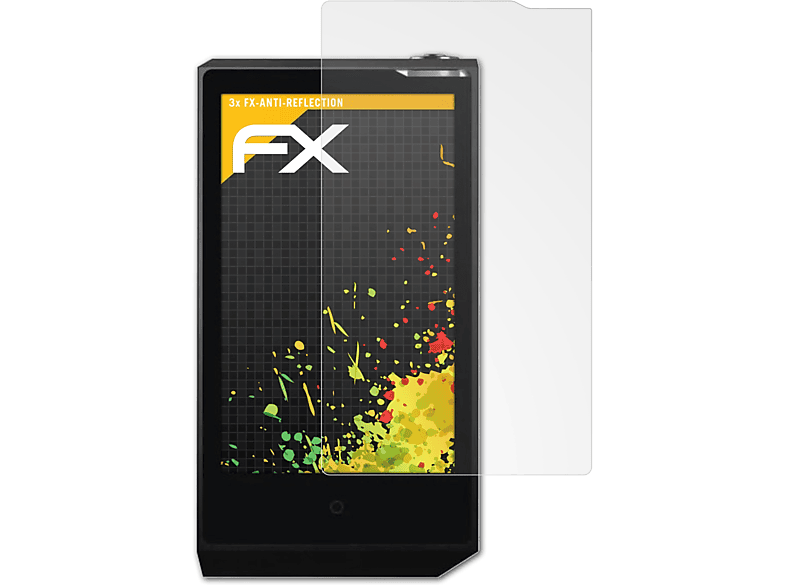 ATFOLIX 3x FX-Antireflex Displayschutz(für Cowon Plenue R2)
