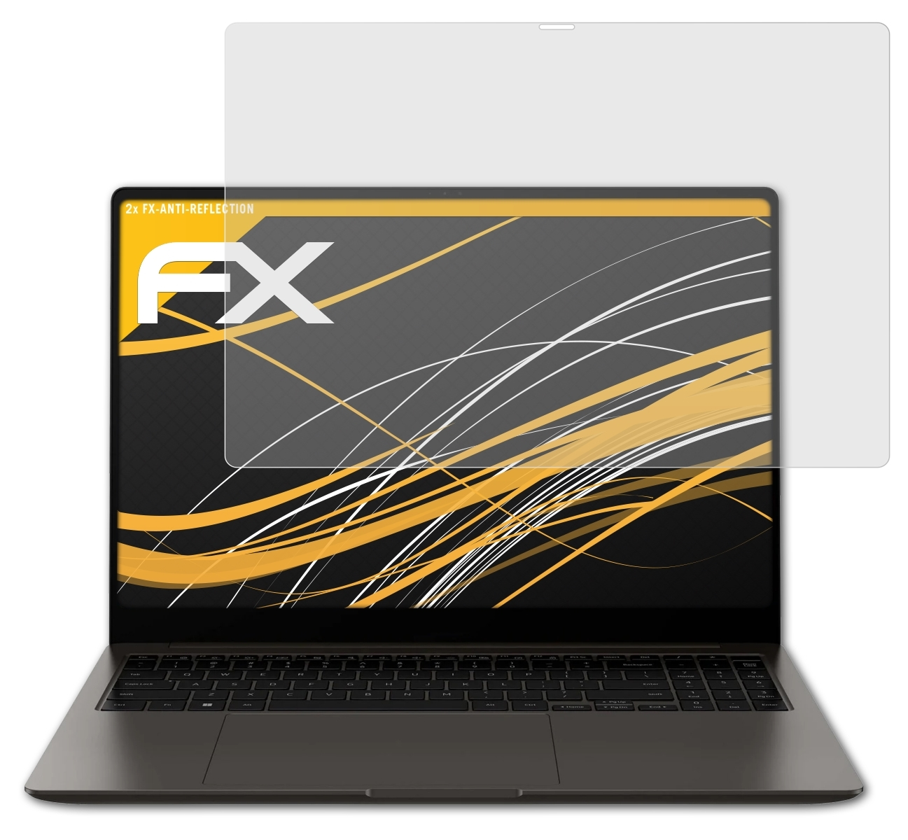 ATFOLIX 2x FX-Antireflex Galaxy Samsung Book3 Displayschutz(für Ultra)