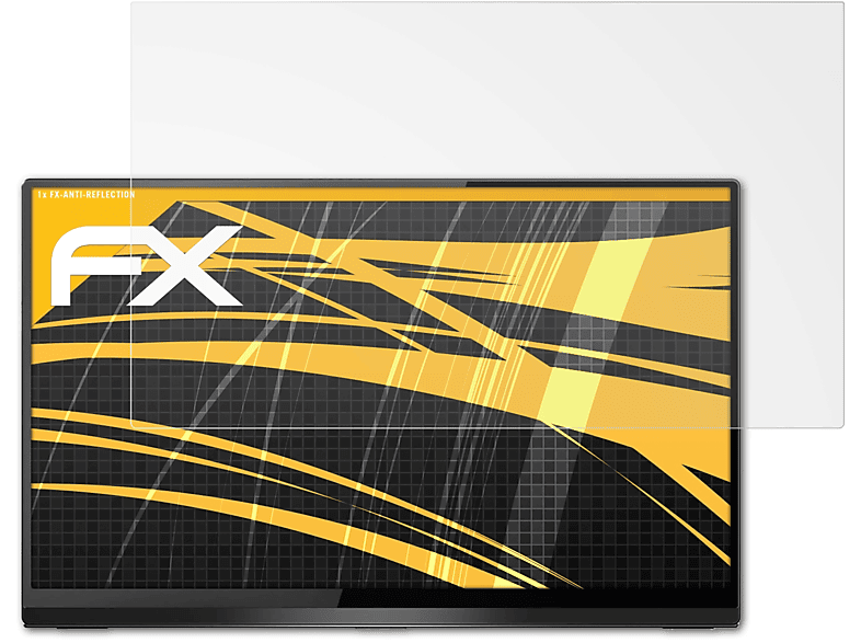 ATFOLIX FX-Antireflex Displayschutz(für Uperfect Touchscreen-Monitor 15,6 Inch)