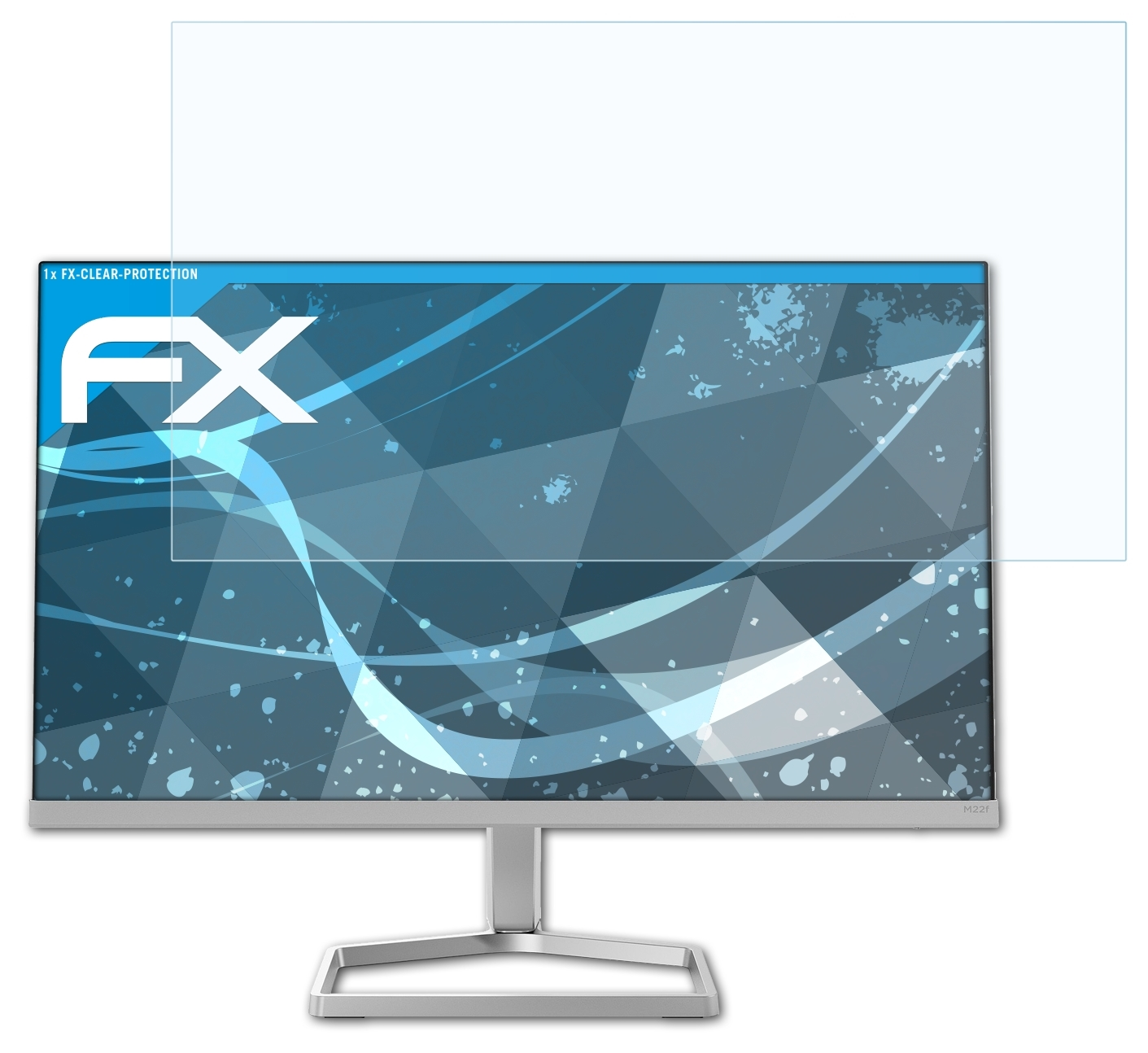 M22f) ATFOLIX FX-Clear Displayschutz(für HP