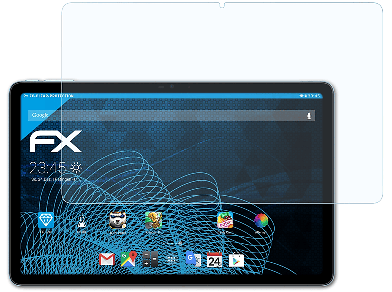 ATFOLIX 2x FX-Clear Displayschutz(für Doogee T20)