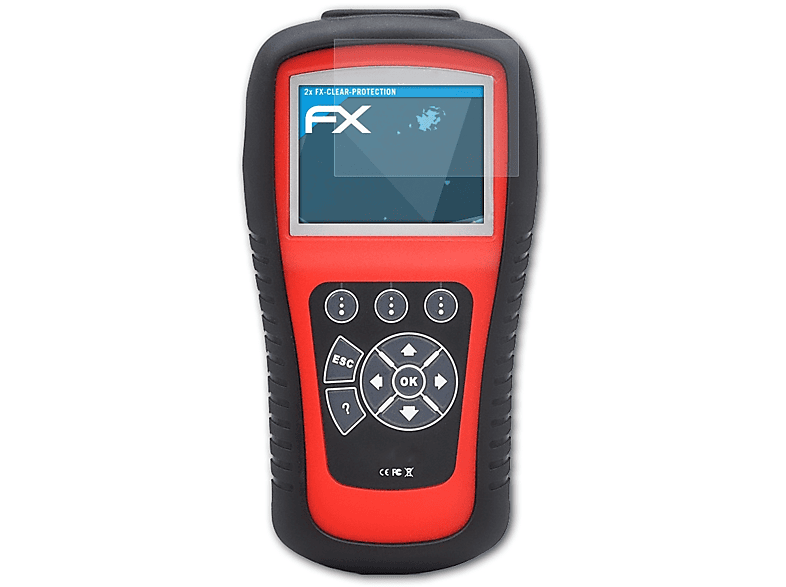 ATFOLIX FX-Clear 2x MaxiDIAG Elite MD802) Displayschutz(für Autel