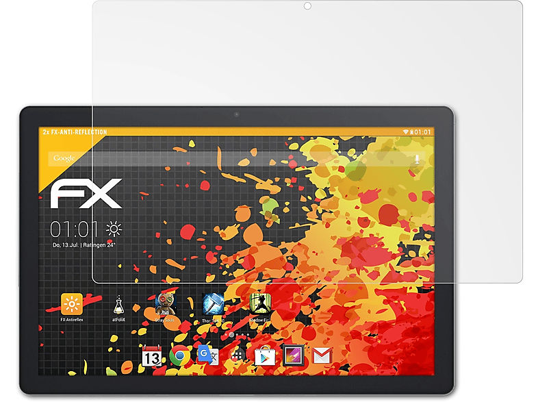 ATFOLIX 2x EZpad Jumper M10S) Displayschutz(für FX-Antireflex