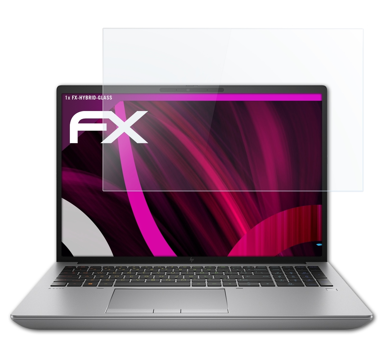 ATFOLIX FX-Hybrid-Glass Schutzglas(für ZBook G9) 16 HP Fury