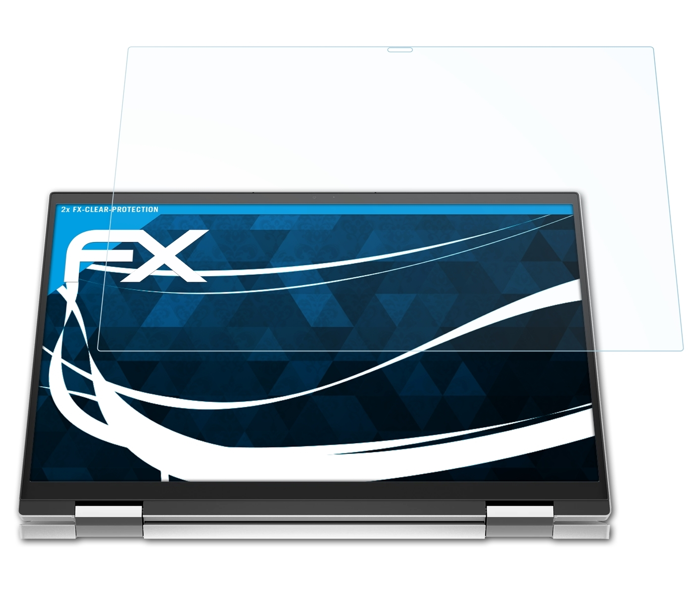 ATFOLIX 2x FX-Clear Displayschutz(für HP Pavilion x360 15-er1775ng)