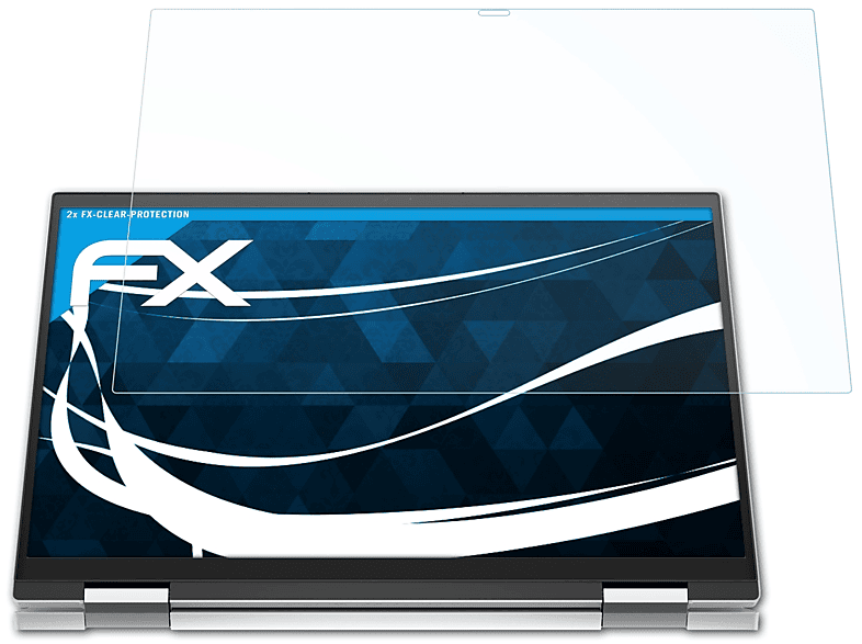 FX-Clear Pavilion HP Displayschutz(für x360 2x ATFOLIX 15-er1775ng)