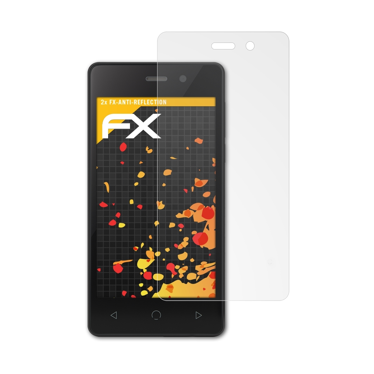 ATFOLIX 2x FX-Antireflex Displayschutz(für Omnipod Dash)