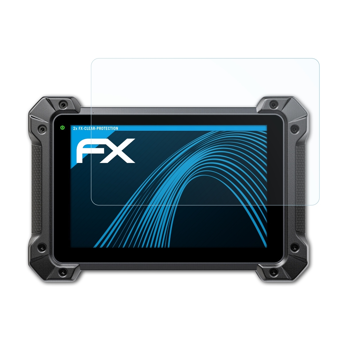 ATFOLIX 2x FX-Clear Displayschutz(für Autel MK908 II) Pro MaxiCOM