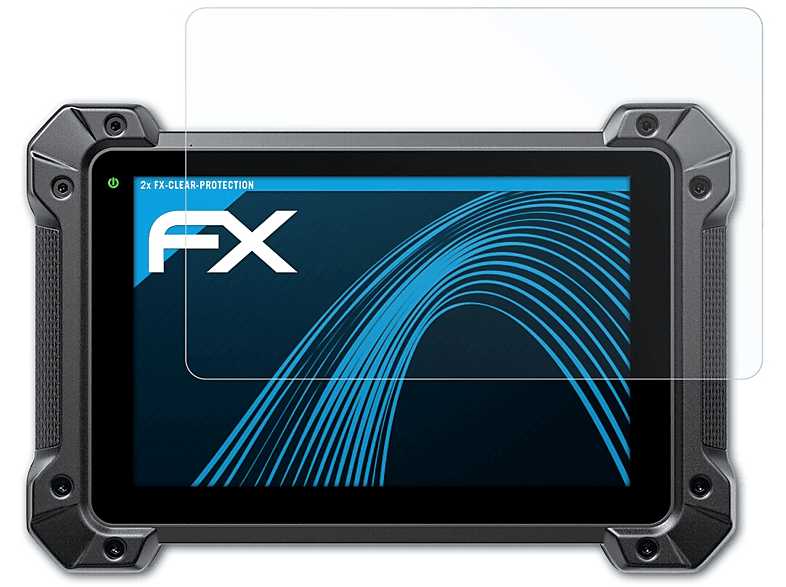 ATFOLIX 2x FX-Clear Displayschutz(für Pro II) MaxiCOM Autel MK908