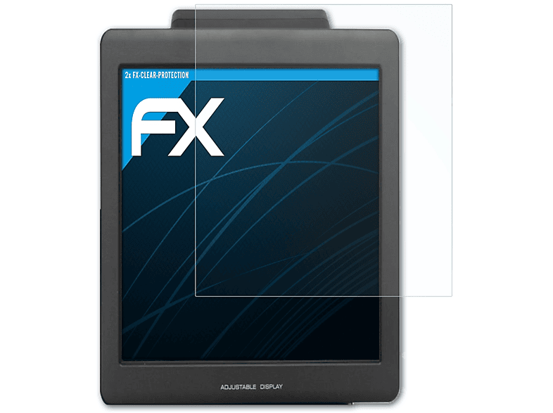 ATFOLIX 2x FX-Clear SAP-630) Displayschutz(für Sam4s
