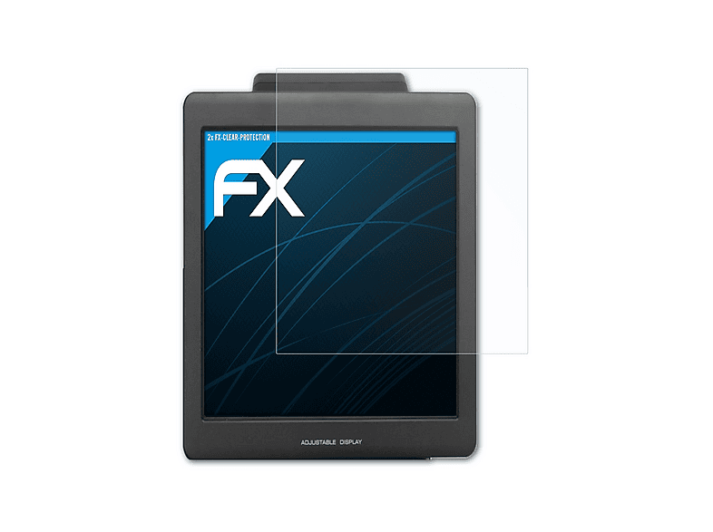 atFoliX 2x Pellicola Protettiva per Aligator T760 chiaro