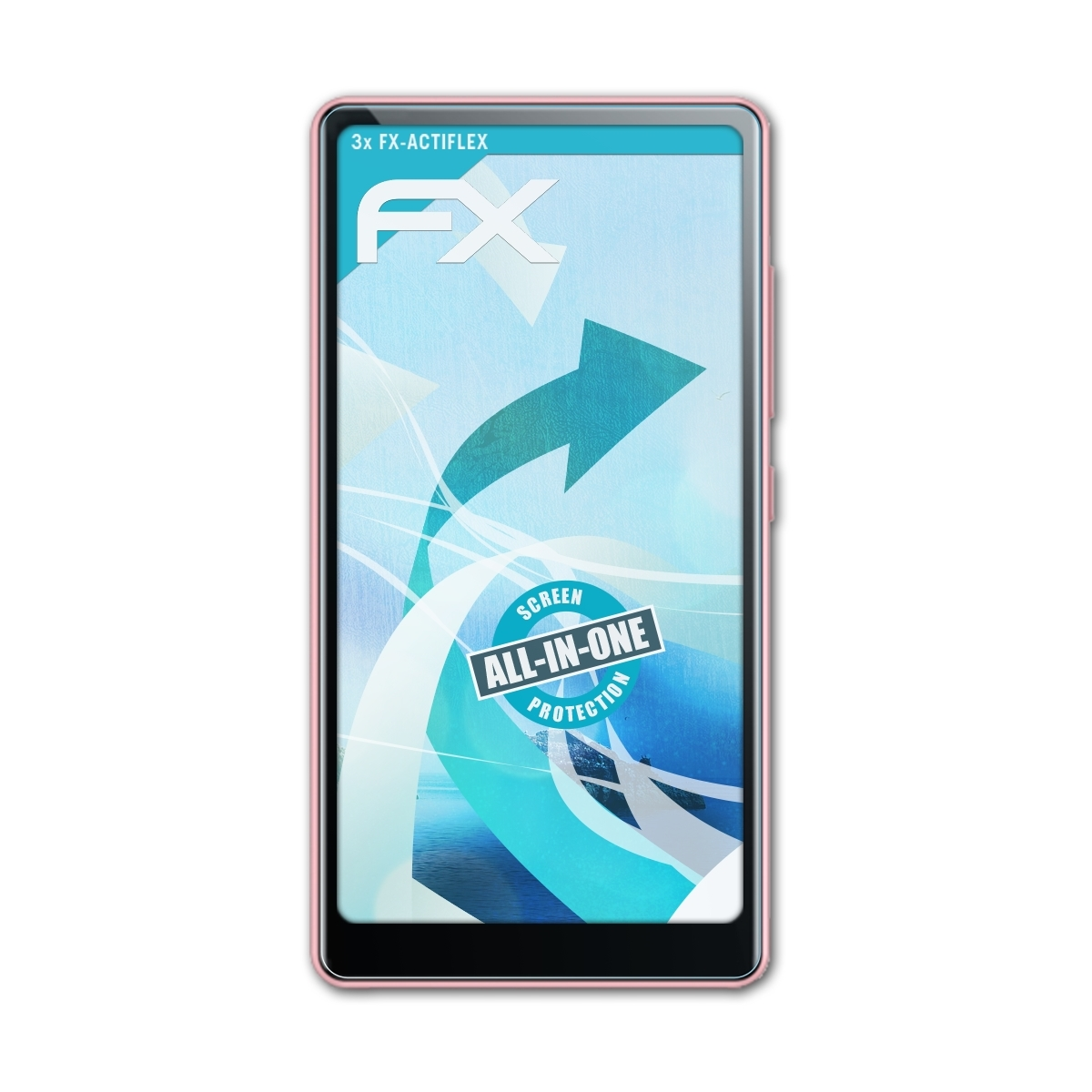 ATFOLIX 3x T05) Displayschutz(für AGPTek FX-ActiFleX