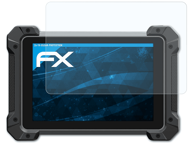ATFOLIX 2x FX-Clear Displayschutz(für Autel MaxiCOM MK908 Pro)