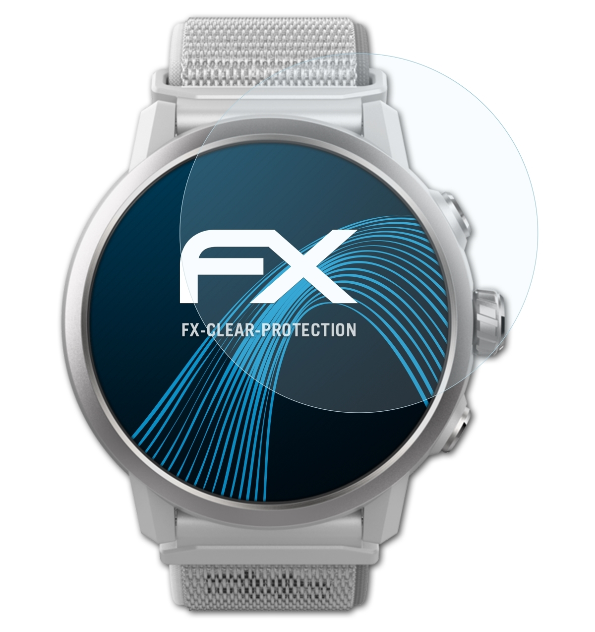 ATFOLIX 3x FX-Clear Displayschutz(für Coros 2) Apex