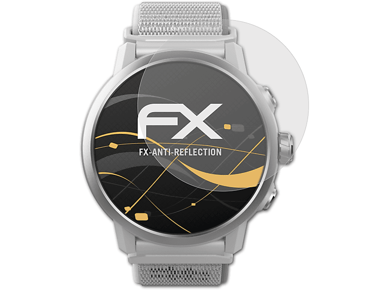 ATFOLIX 3x FX-Antireflex Displayschutz(für Coros Apex 2) | Smartwatch Schutzfolien & Gläser
