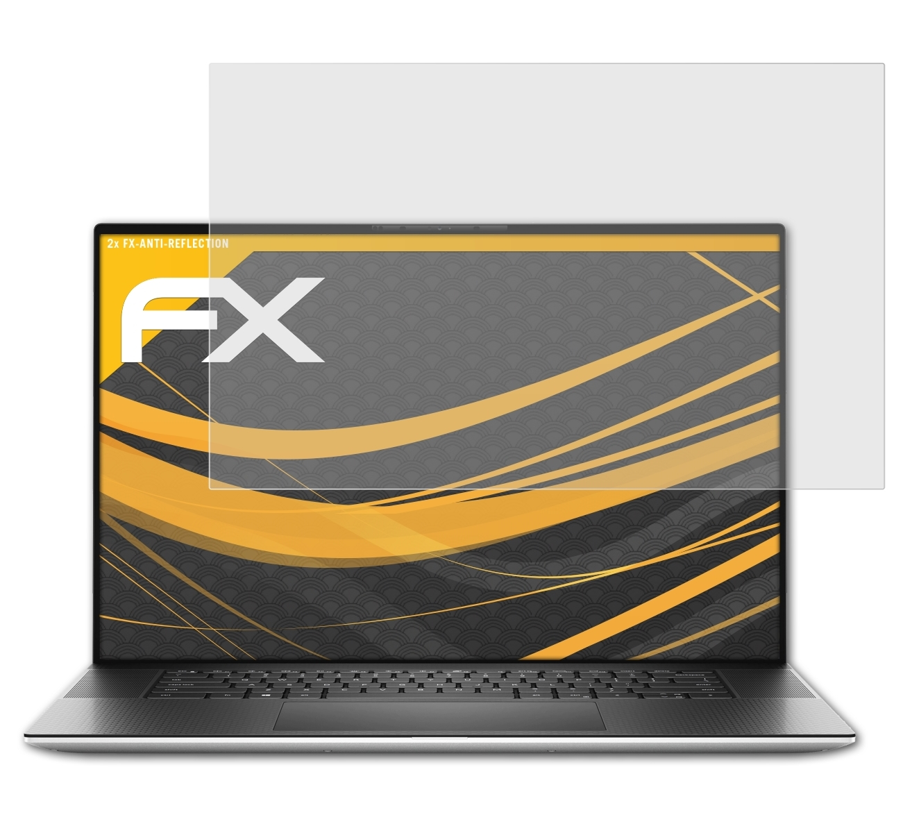 Displayschutz(für (9700)) ATFOLIX FX-Antireflex 2x 17 Dell XPS