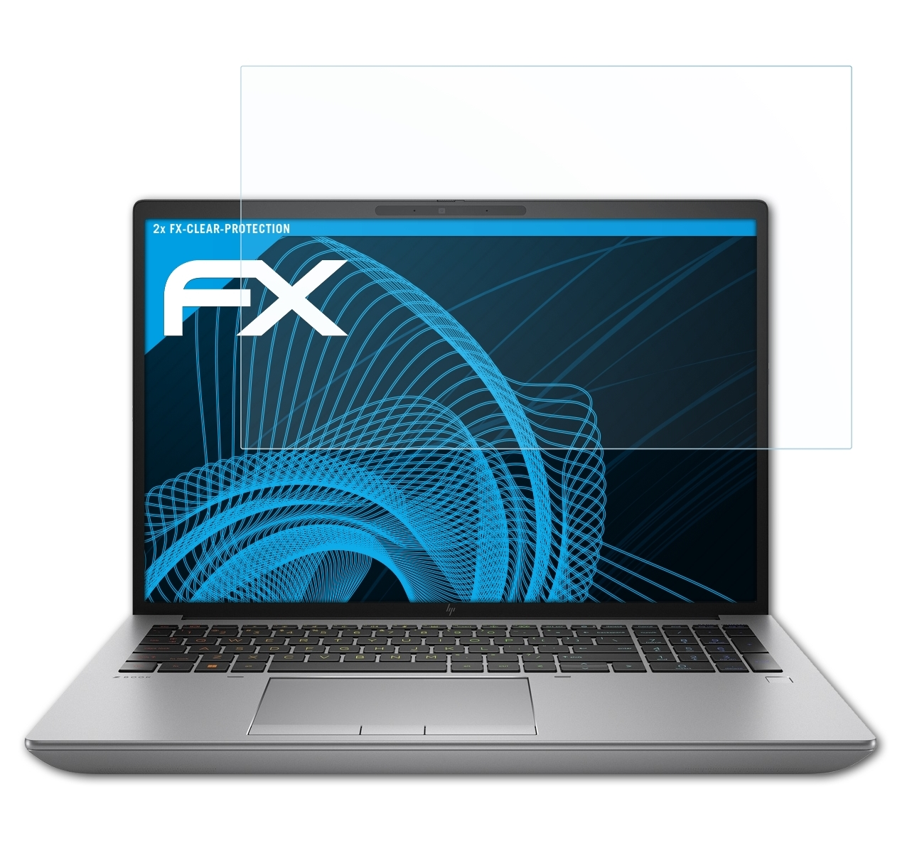 G9) 2x Fury HP Displayschutz(für FX-Clear 16 ATFOLIX ZBook
