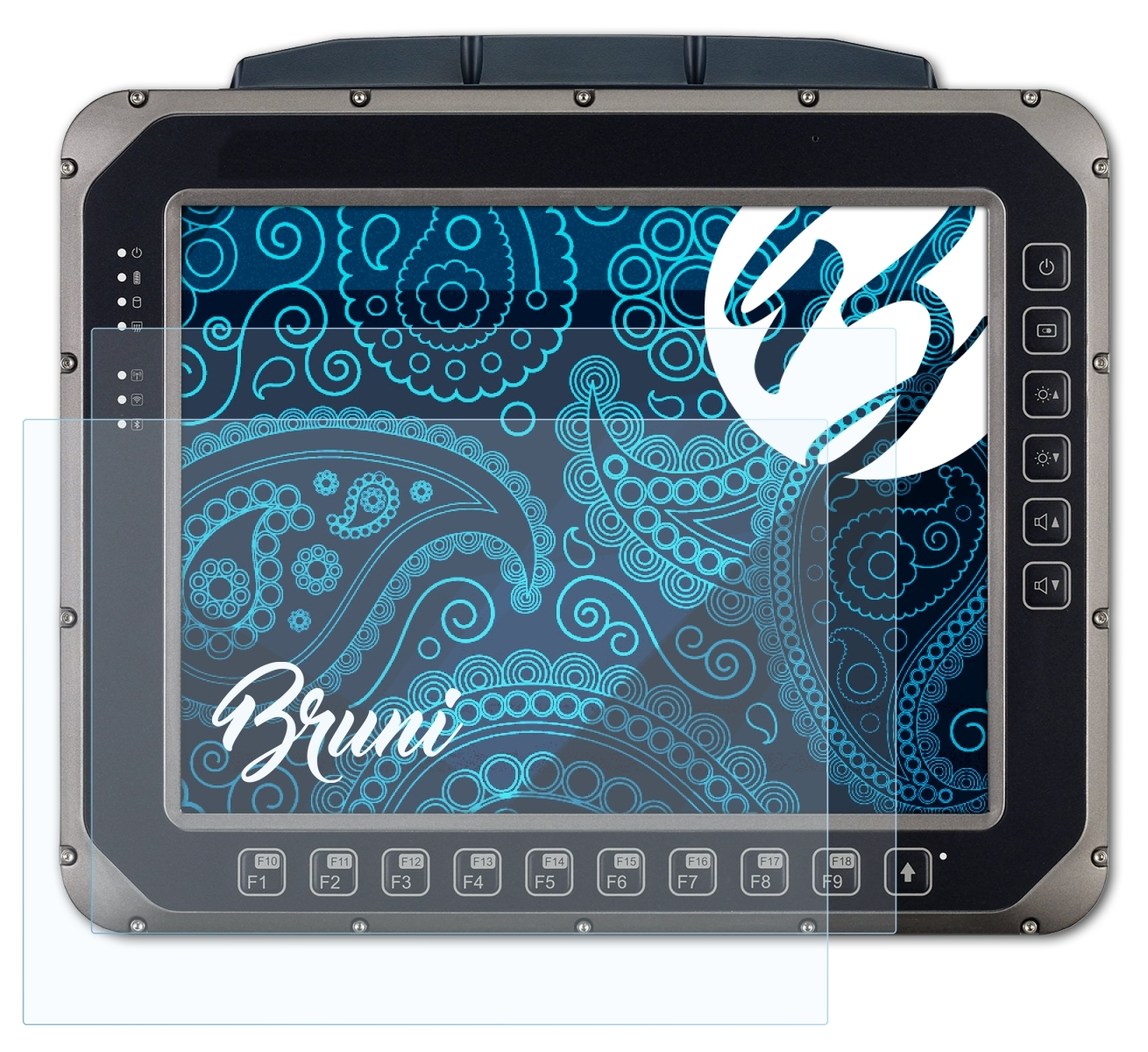 BRUNI 2x Basics-Clear VX-601) Schutzfolie(für RuggOn