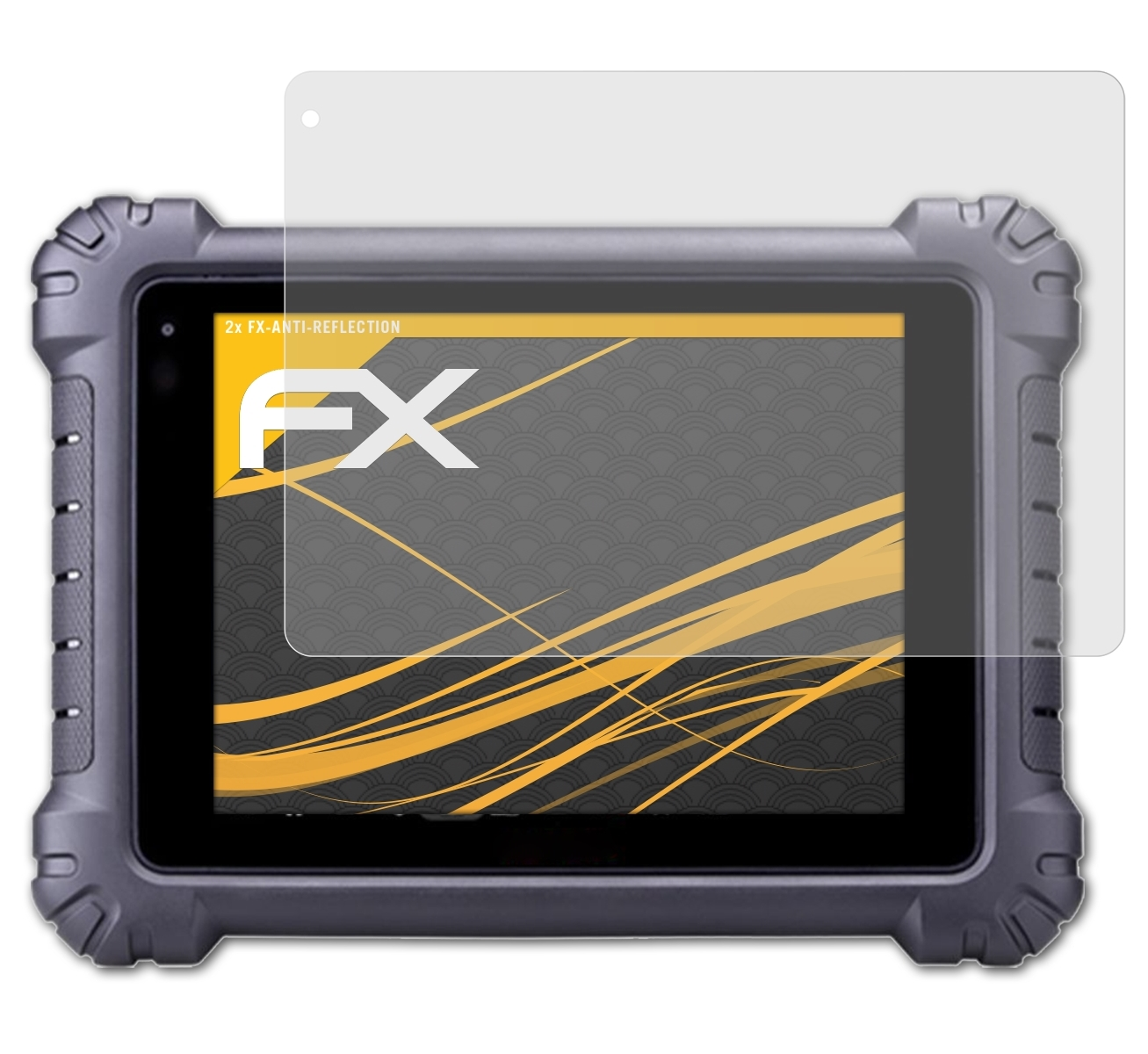 Displayschutz(für 2x MS909CV) ATFOLIX Autel MaxiSYS FX-Antireflex
