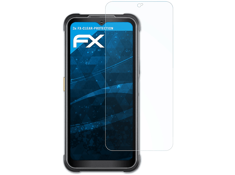 ATFOLIX 3x FX-Clear Displayschutz(für AGM G2)