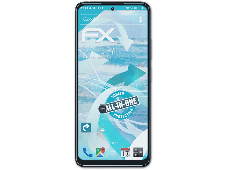 ATFOLIX 3x FX-ActiFleX Displayschutz(für Xiaomi Poco X5 5G)