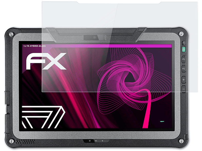 ATFOLIX FX-Hybrid-Glass Schutzglas(für Getac F110 (Generation G6))