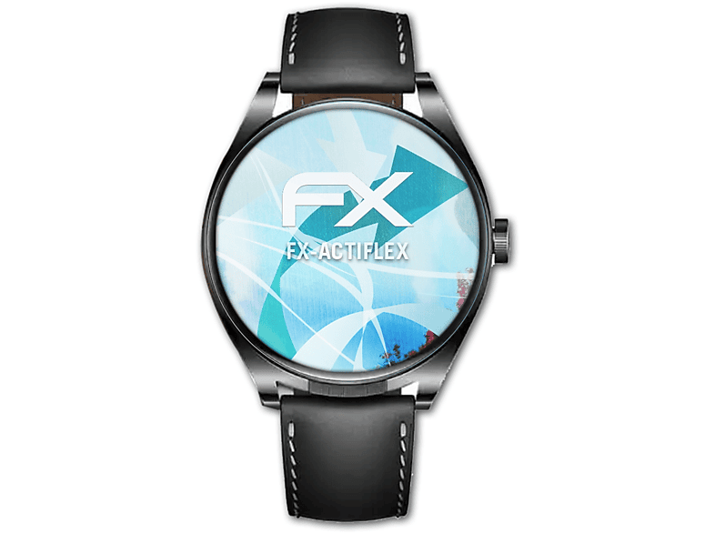 ATFOLIX 3x FX-ActiFleX Displayschutz(für Huawei Watch Buds)