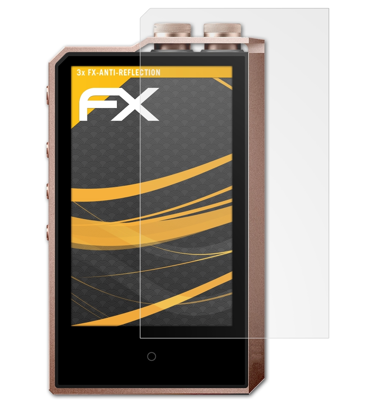 ATFOLIX Plenue FX-Antireflex Cowon Mark Displayschutz(für 3x II) 2