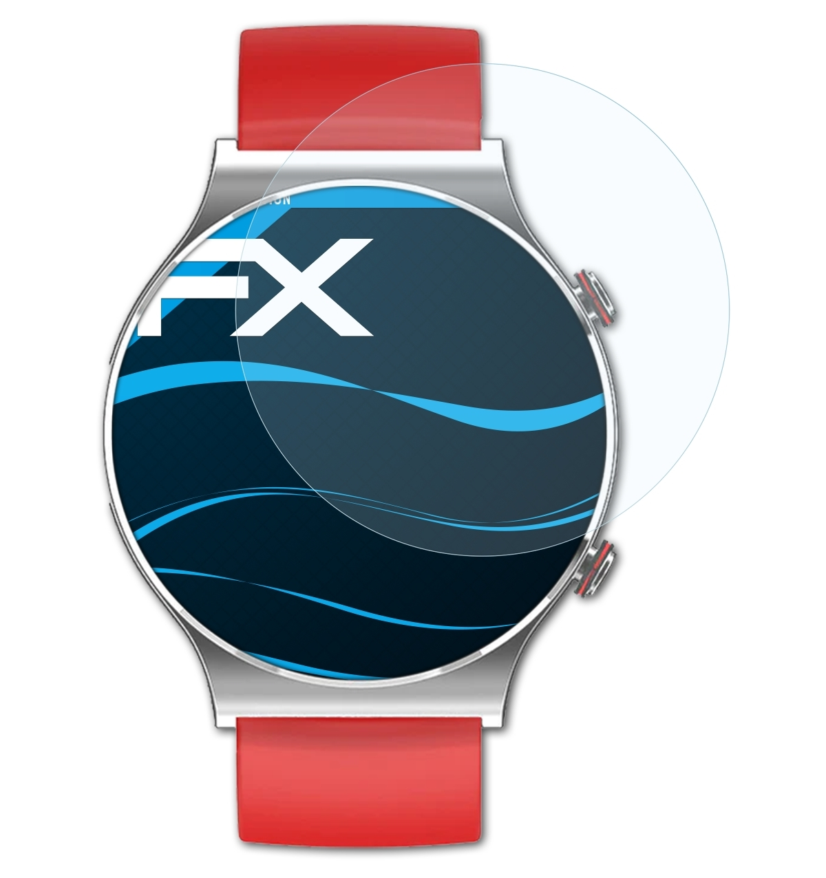 ATFOLIX 3x FX-Clear Rund (2023)) Knauermann Displayschutz(für Pro 2