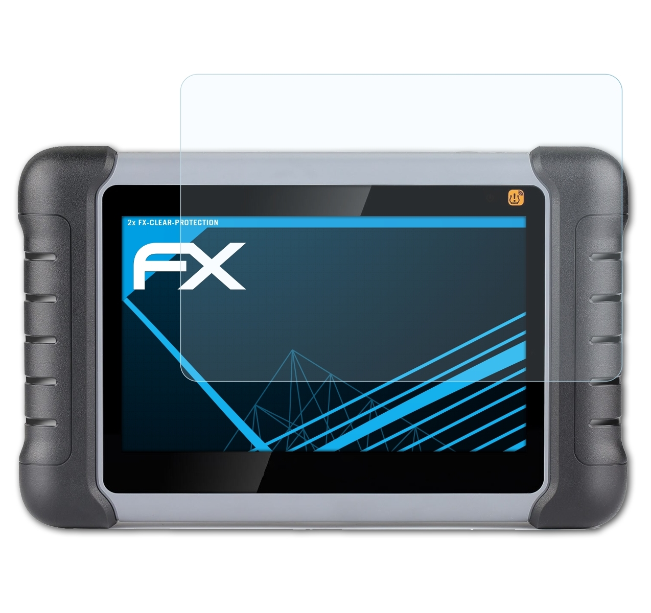 ATFOLIX 2x FX-Clear MP808TS) Autel MaxiPRO Displayschutz(für