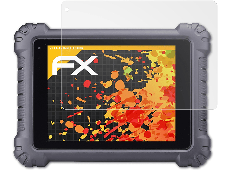 ATFOLIX 2x FX-Antireflex Displayschutz(für Autel MaxiSYS MS909EV)