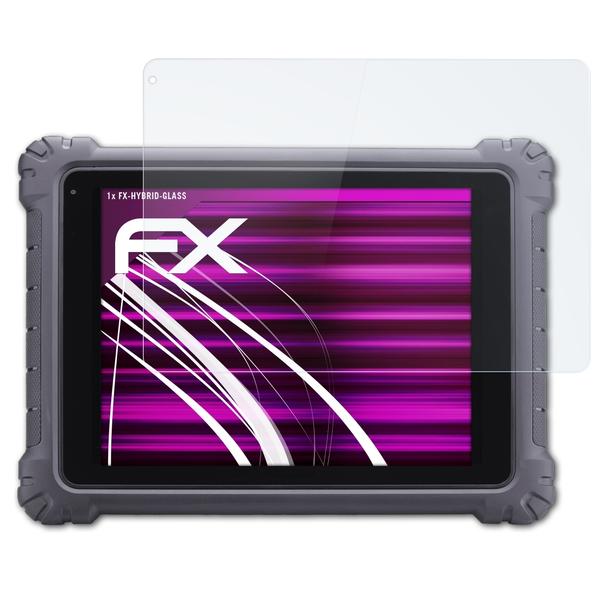 ATFOLIX FX-Hybrid-Glass MaxiSYS EV) Ultra Autel Schutzglas(für