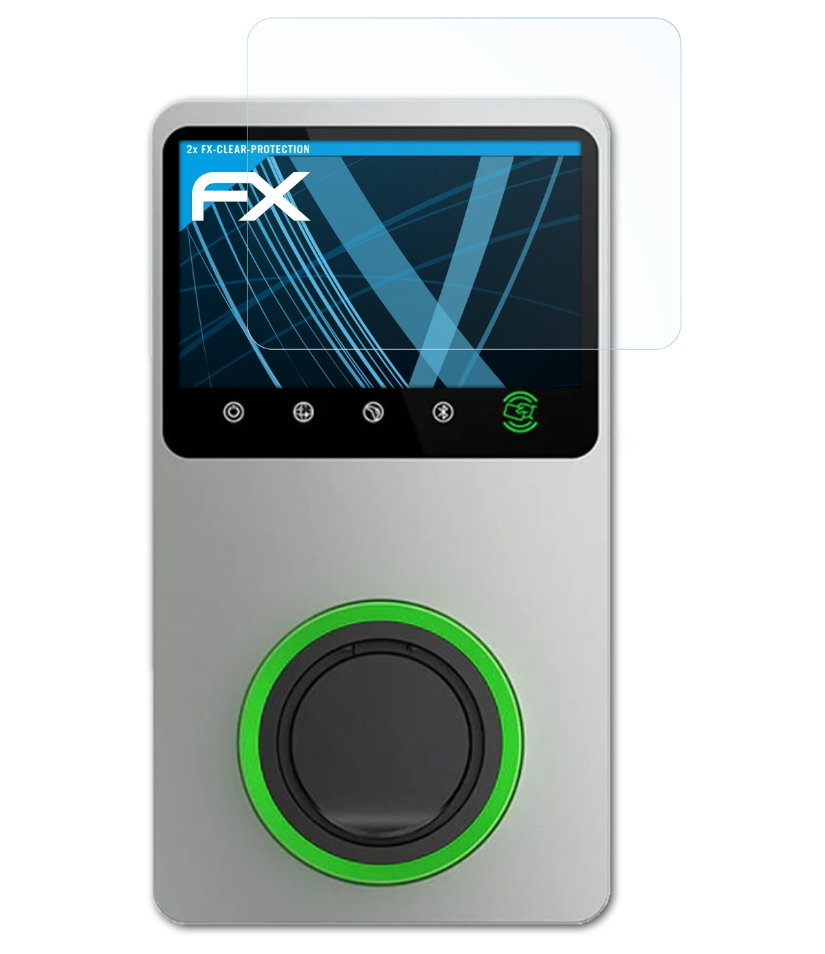 AC 2x Displayschutz(für MaxiCharger ATFOLIX Autel FX-Clear Wallbox)
