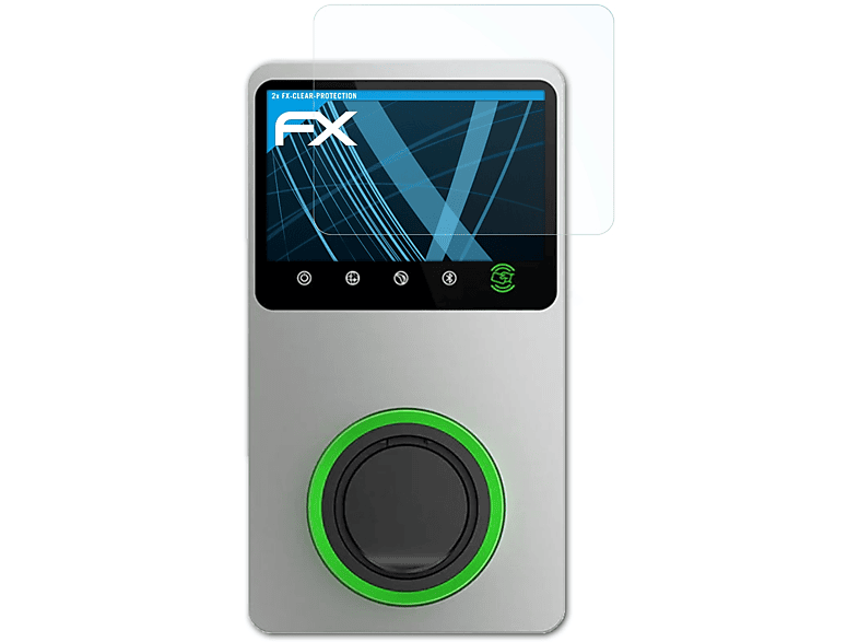 ATFOLIX 2x FX-Clear Displayschutz(für Autel MaxiCharger AC Wallbox)
