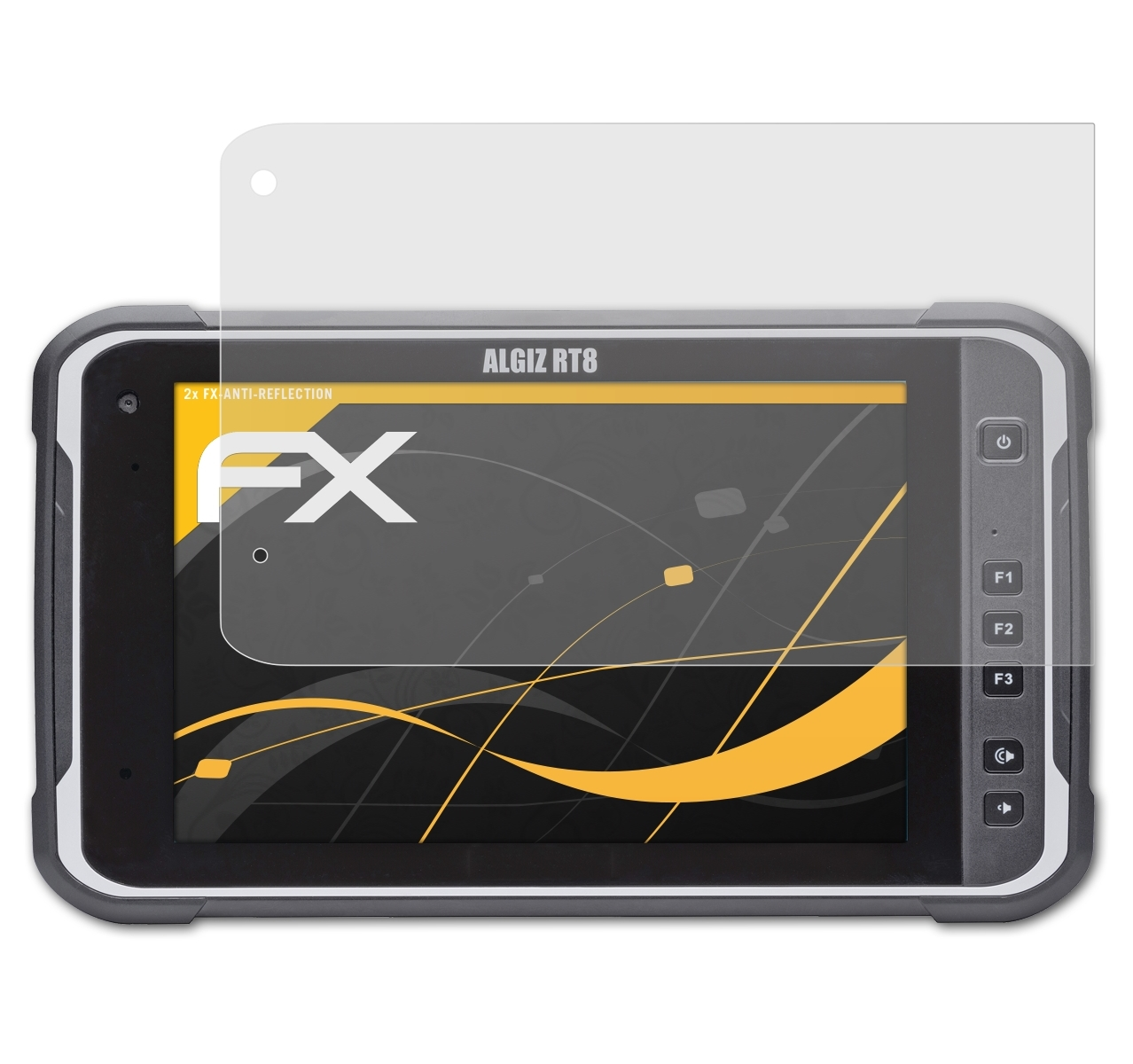 ATFOLIX 2x FX-Antireflex Displayschutz(für Handheld RT8) Algiz