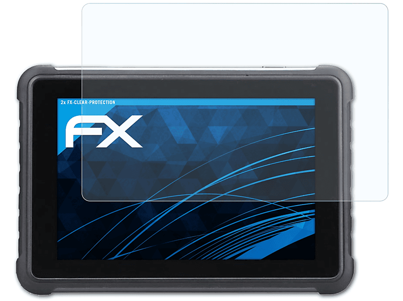 ATFOLIX 2x FX-Clear Displayschutz(für Autel MaxiBAS BT609)