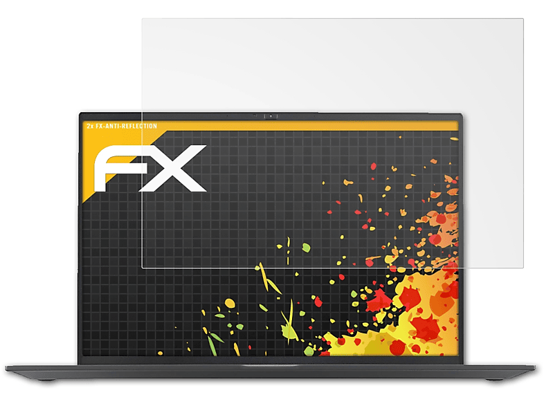 ATFOLIX 2x FX-Antireflex (16Z90Q)) 16 Gram Displayschutz(für LG
