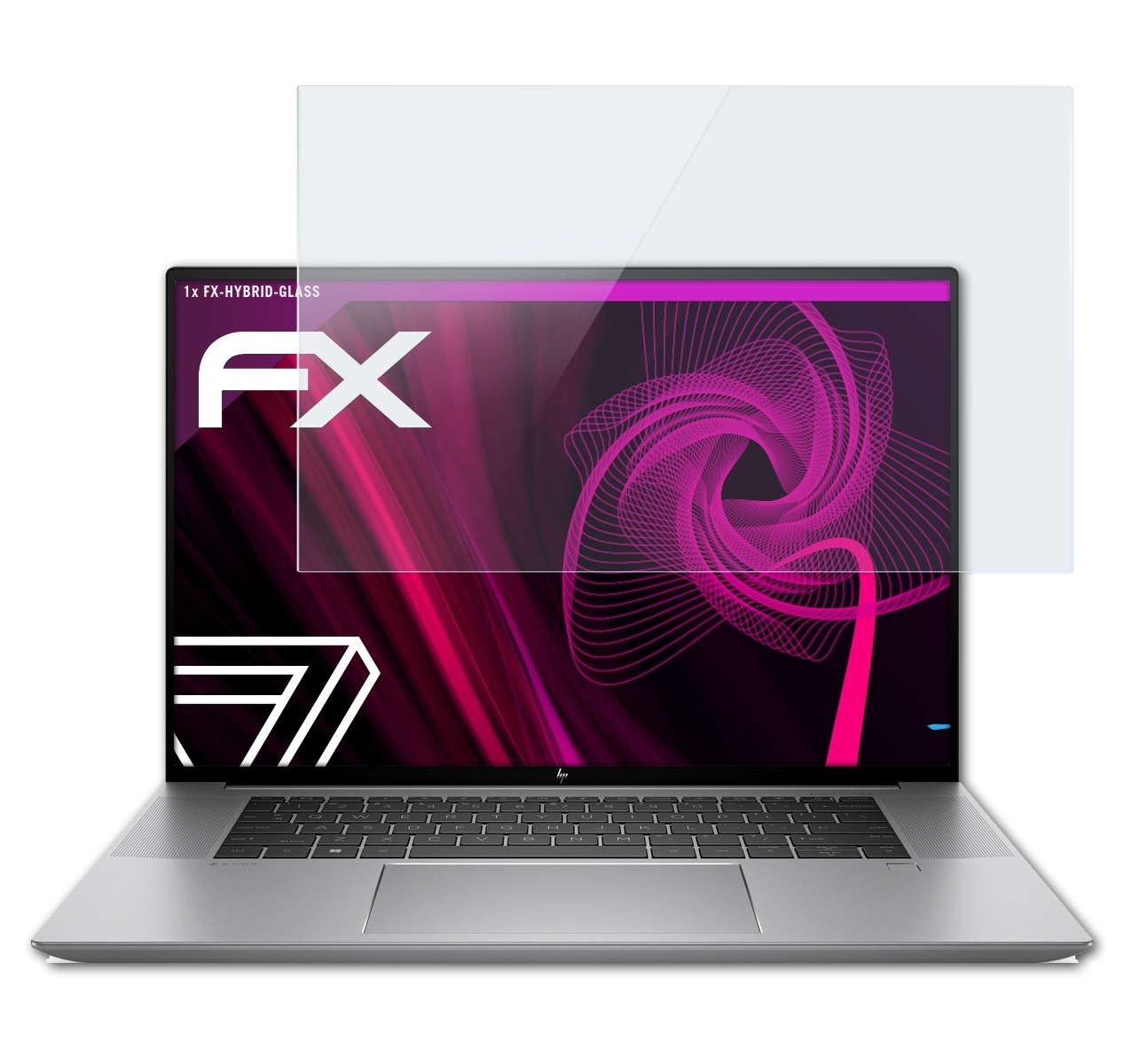 FX-Hybrid-Glass ZBook Schutzglas(für G9) ATFOLIX HP Studio 16