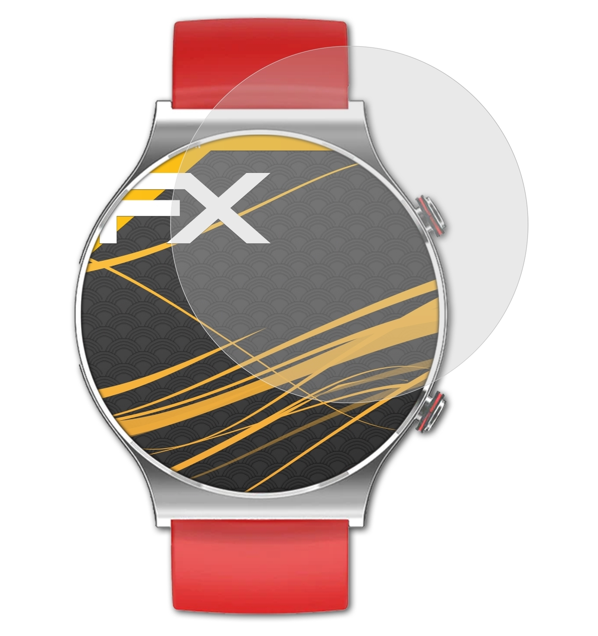 3x FX-Antireflex Rund 2 Knauermann (2023)) ATFOLIX Pro Displayschutz(für