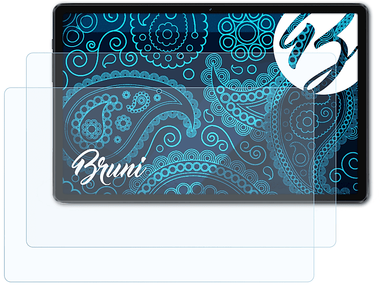 BRUNI 2x Basics-Clear Schutzfolie(für Alldocube iPlay 50 Pro)