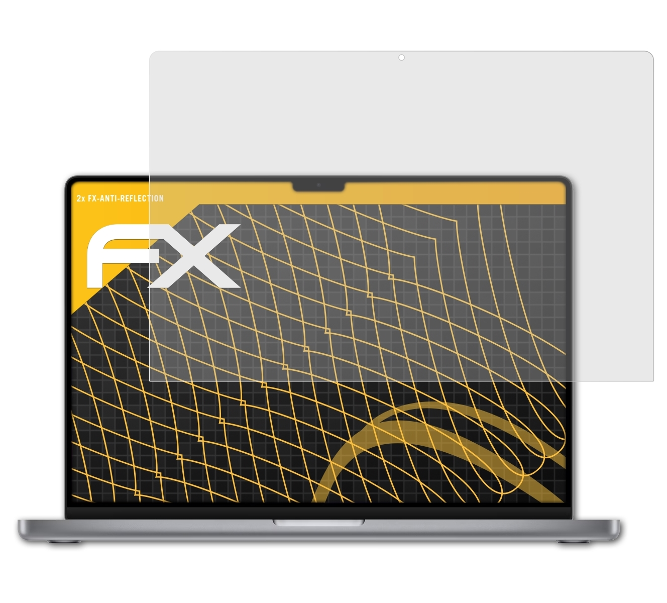 Pro Displayschutz(für Inch)) FX-Antireflex 2x 2023 (16 ATFOLIX MacBook Apple