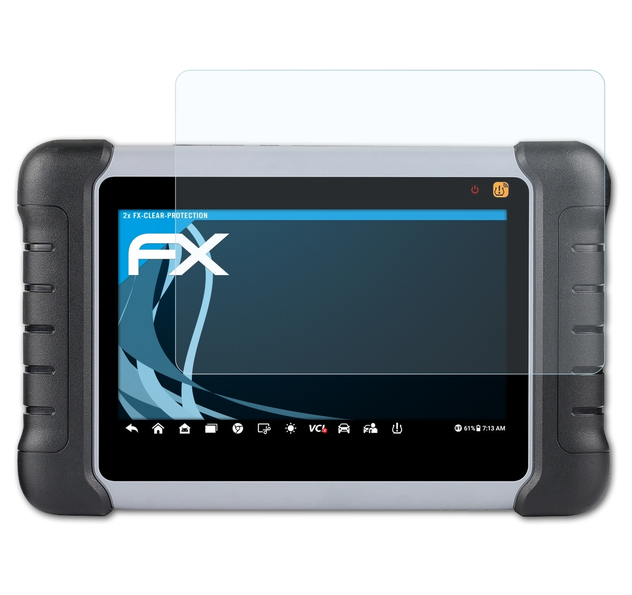 MK808S-TS/MK808Z-TS) FX-Clear Autel ATFOLIX MaxiCOM Displayschutz(für 2x