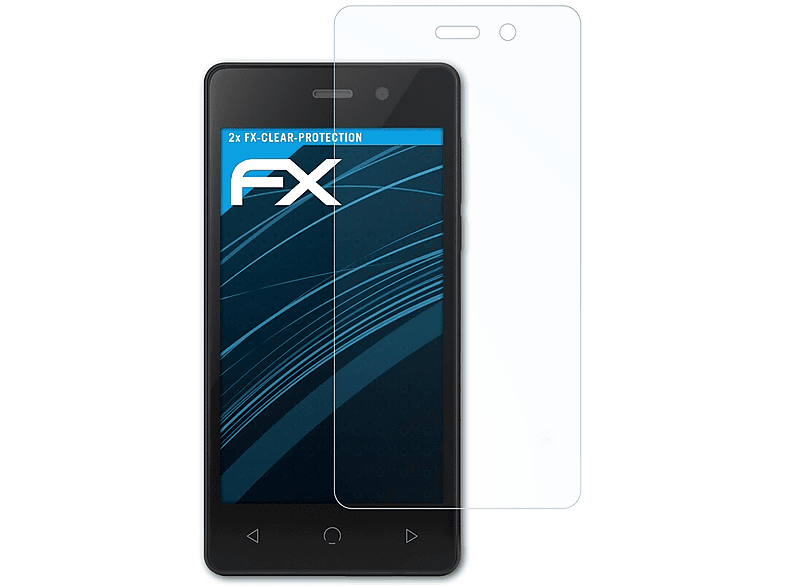 Displayschutz(für Omnipod Dash) ATFOLIX 2x FX-Clear