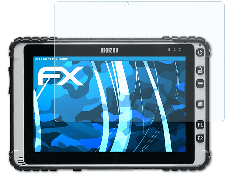 ATFOLIX 2x FX-Clear Displayschutz(für Handheld Algiz 8X)