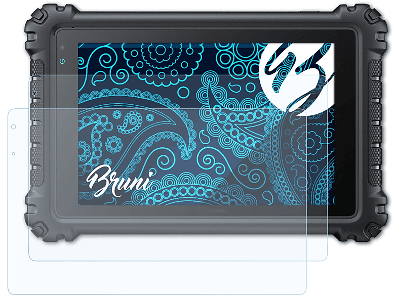 BRUNI 2x Basics-Clear Schutzfolie(für Autel MaxiSYS MS906 Pro)