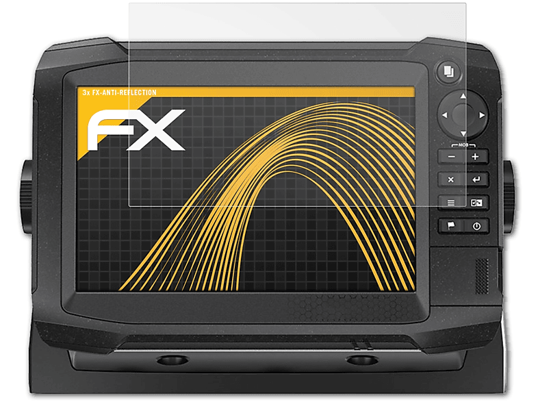 ATFOLIX 3x FX-Antireflex Displayschutz(für Lowrance HDS Carbon 7)