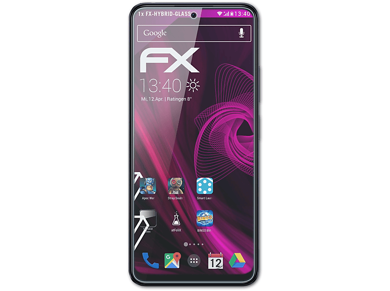 ATFOLIX FX-Hybrid-Glass Schutzglas(für Xiaomi Poco X5 5G)